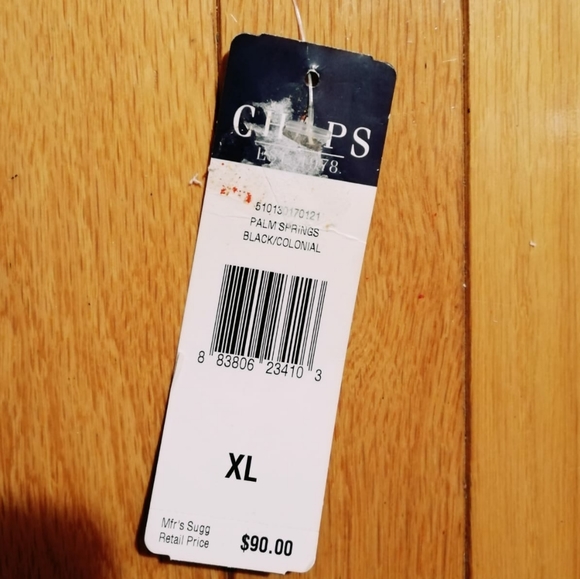 Chaps Black and White Wrap-Style Dress - Picture 2 of 5